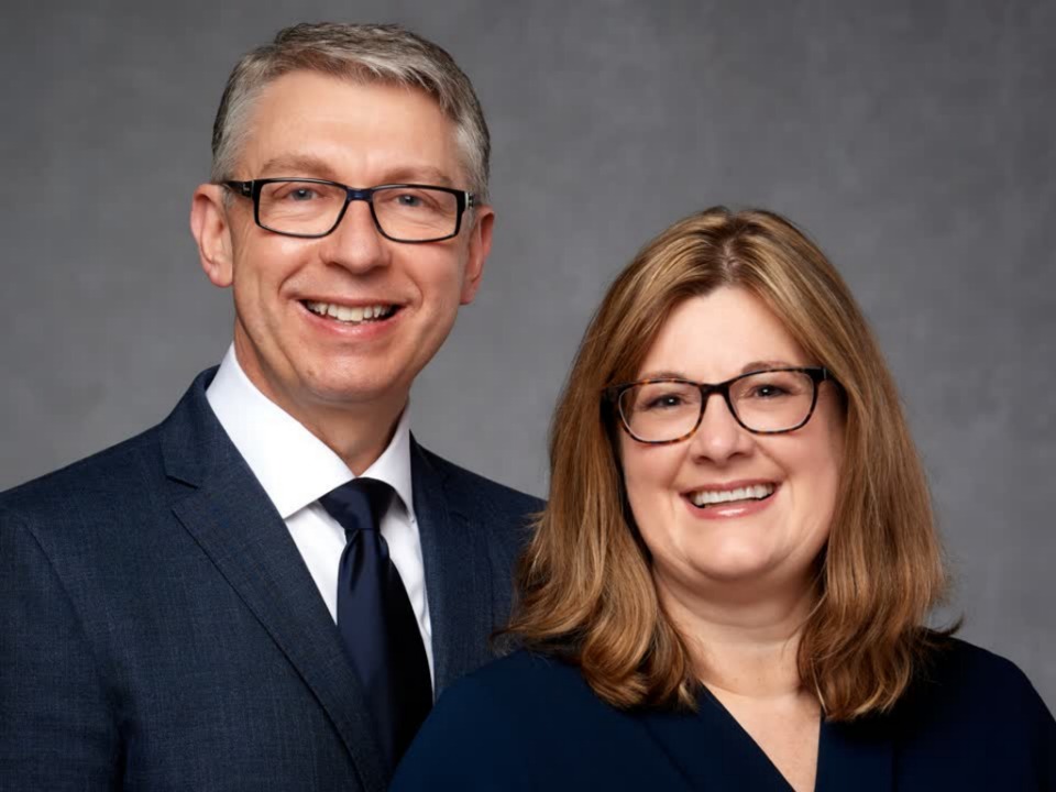 Mission Leaders President K. Roy Tunnicliffe and Sister Vanessa Tunnicliffe
